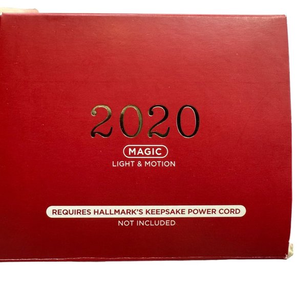 Hallmark 2020 Angelic Candlelight Light Motion Christmas Tree Decor Ornament - Picture 2 of 8